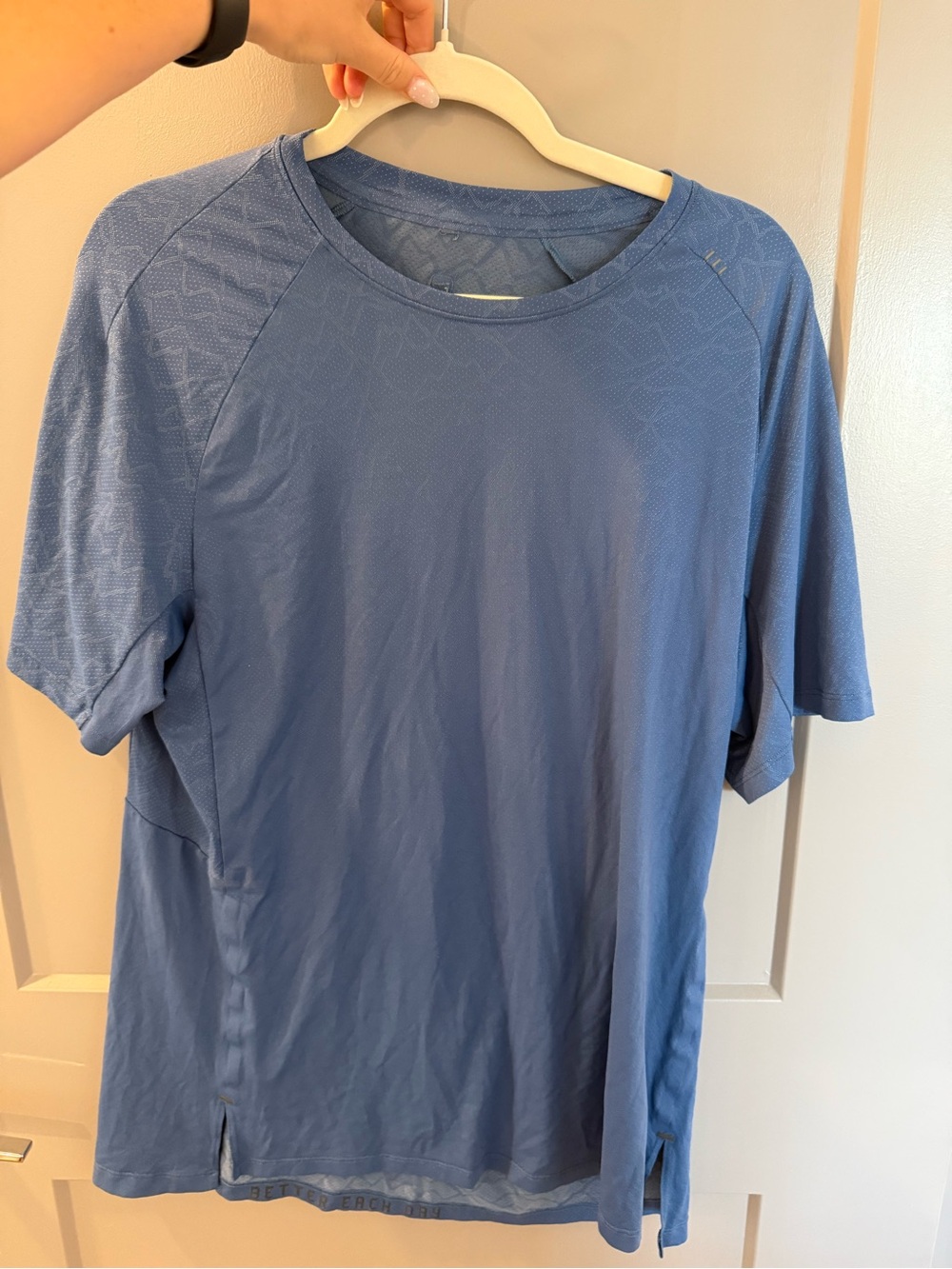 lululemon athletica Short-Sleeve Crew Tee in Blue